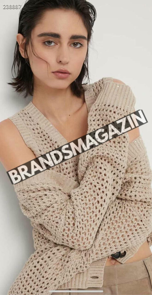 Комплект Brunello Cucinelli (кардиган + майка) BM70091277 2