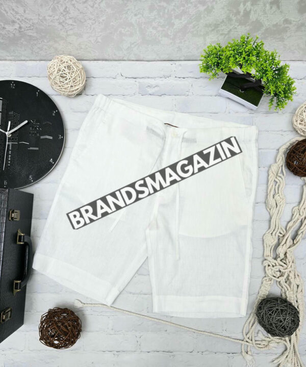 Льняные шорты Loro Piana BM71623477 Льняные шорты Loro Piana BM71623477