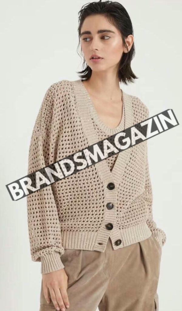 Комплект Brunello Cucinelli (кардиган + майка) BM70091277