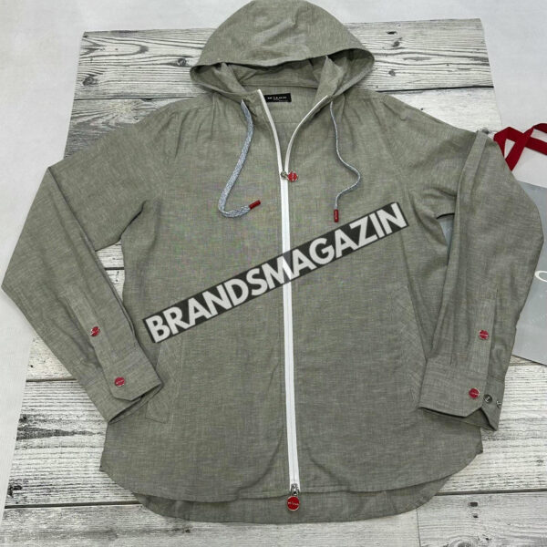 Льняная рубашка Kiton BM71591677