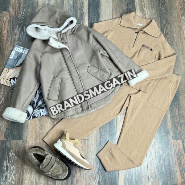Дубленка Brunello Cucinelli BM47392543377 2
