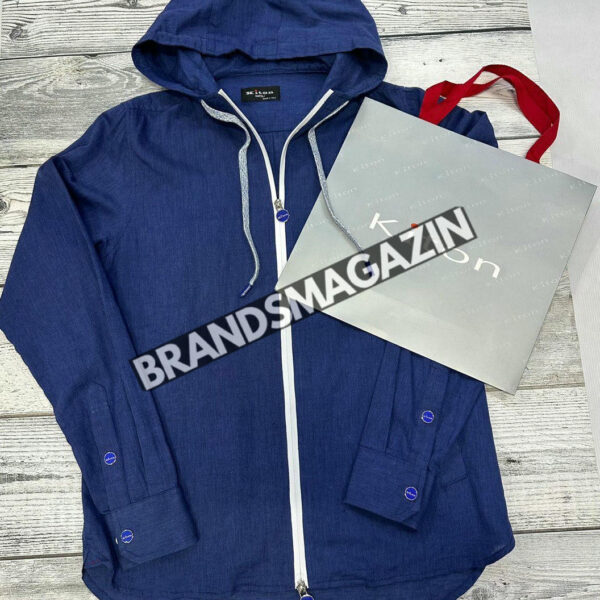 Льняная рубашка Kiton BM71591477