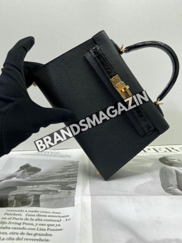Сумка Hermes из кожи крокодила 20 см BM46915234177 3