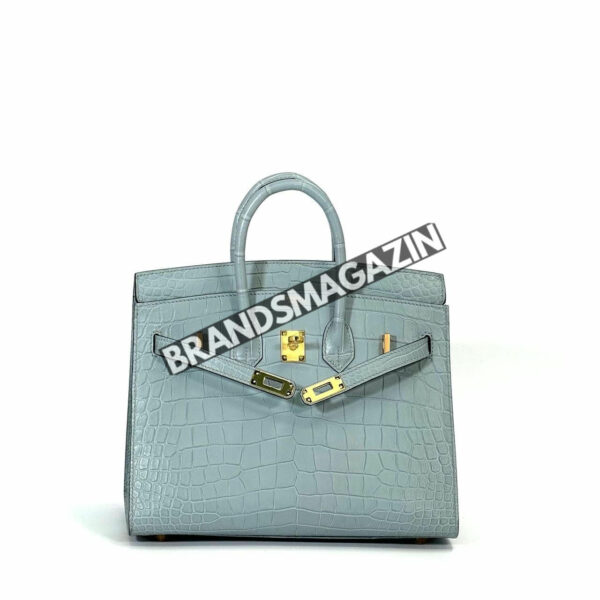 Сумка Hermes из кожи крокодила 25 см BM47092297377 4