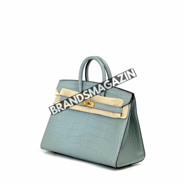 Сумка Hermes из кожи крокодила 25 см BM47092297377 5