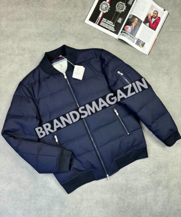 Бомбер Brunello Cucinelli BM47011647477 Бомбер Brunello Cucinelli BM47011647477