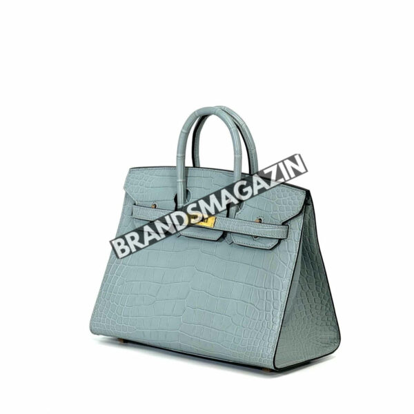 Сумка Hermes из кожи крокодила 25 см BM47092297377 6