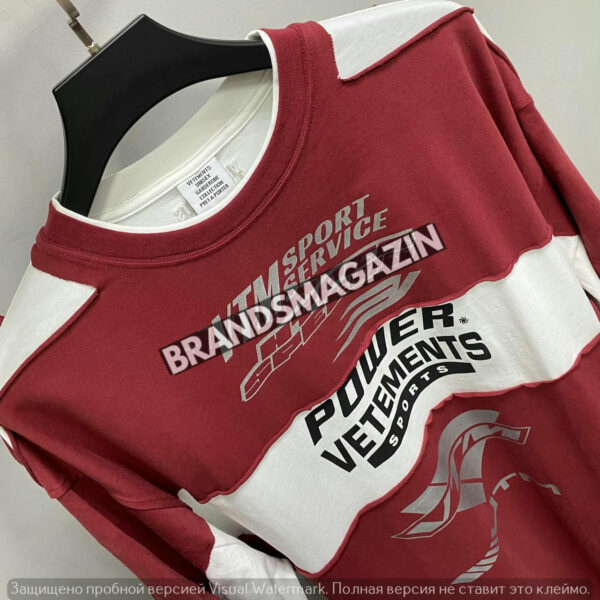 Лонгслив Vetements BM68129377 3