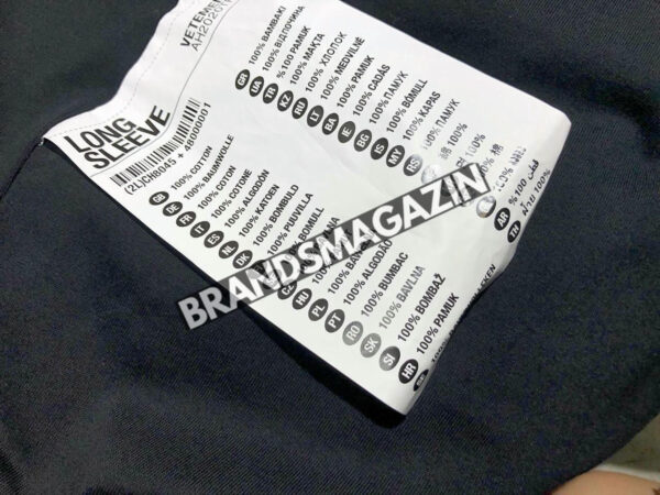 Лонгслив Vetements BM69846577 4