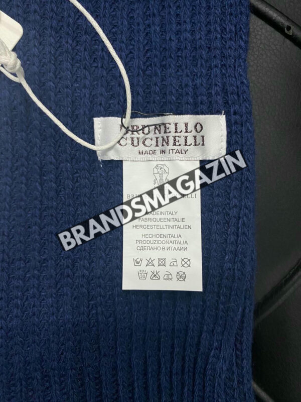 Комплект шапка и шарф Brunello Cucinelli BM46492010777 2