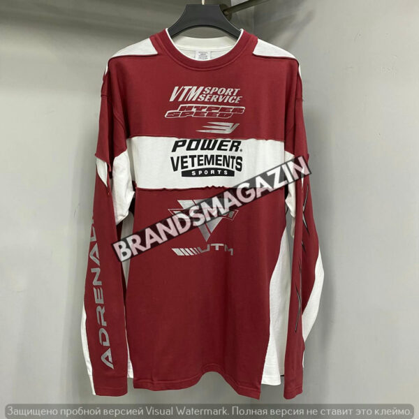 Лонгслив Vetements BM68129377