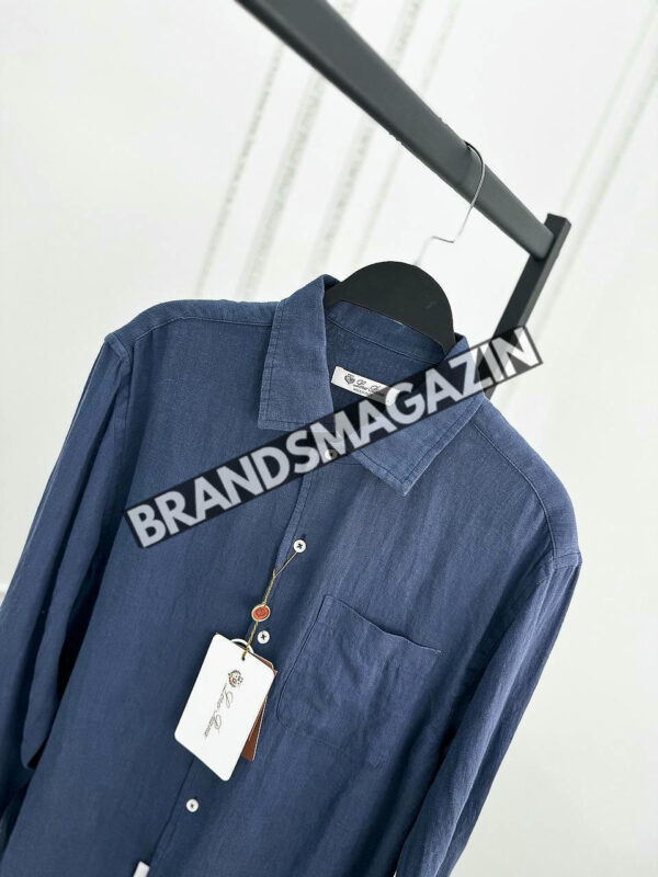 Льняная рубашка Loro Piana BM70911777 3