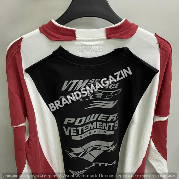 Лонгслив Vetements BM68129377 4