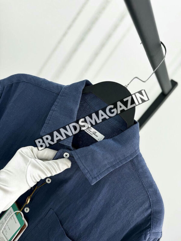 Льняная рубашка Loro Piana BM70911777 4