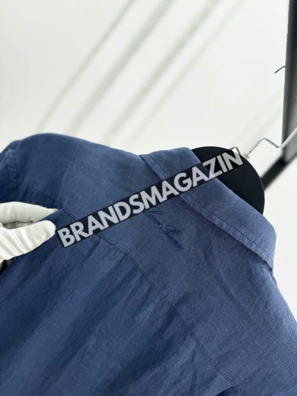 Льняная рубашка Loro Piana BM70911777 5