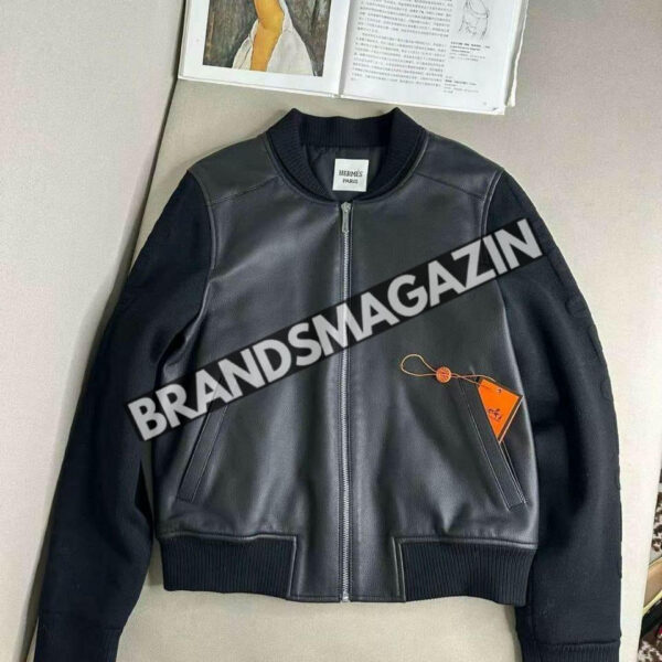 Кожаная куртка Hermes BM45666090777