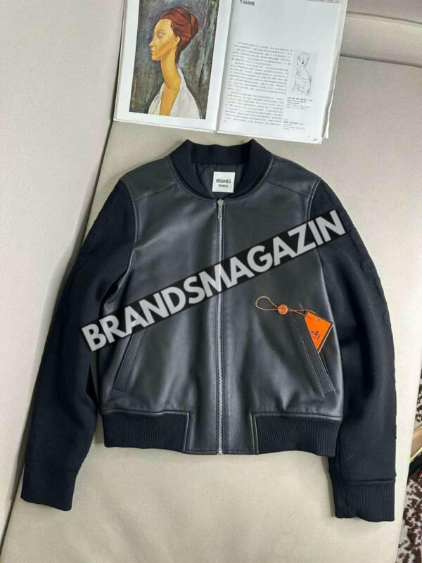 Кожаная куртка Hermes BM45666090777