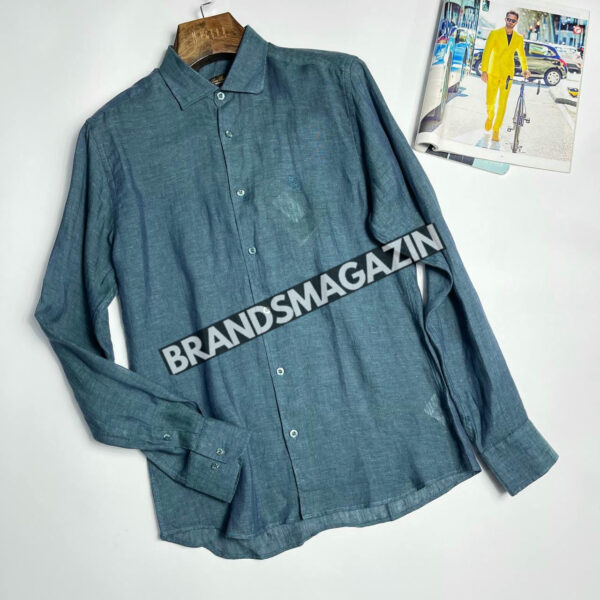 Льняная рубашка Loro Piana BM71840377