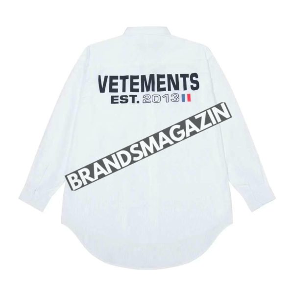 Рубашка Vetements BM7177077 2