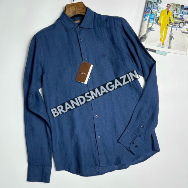 Льняная рубашка Loro Piana BM71840477