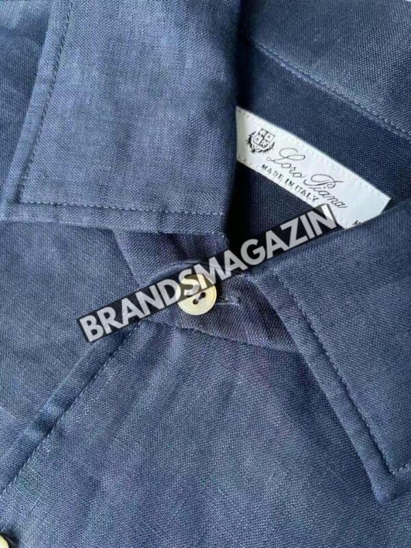 Льняная рубашка Loro Piana BM71592877 3