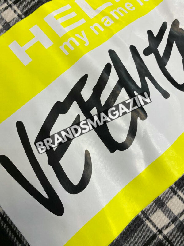 Рубашка Vetements BM69115077 4