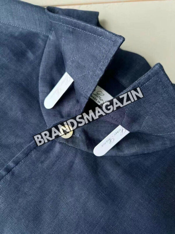 Льняная рубашка Loro Piana BM71592877 4