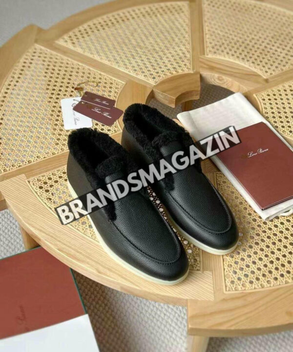 Высокие лоферы Loro Piana BM46503557377 Высокие лоферы Loro Piana BM46503557377