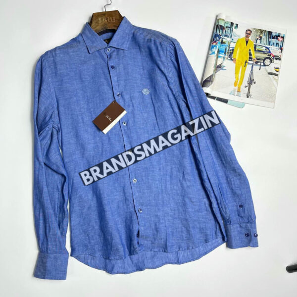 Льняная рубашка Loro Piana BM71840677