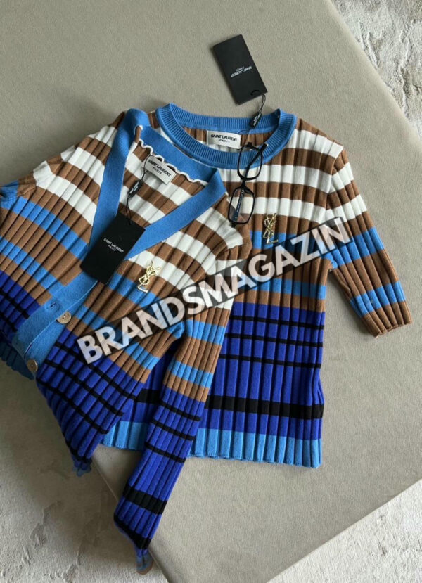 Комплект Yves Saint Laurent (кардиган + футболка) BM7739577