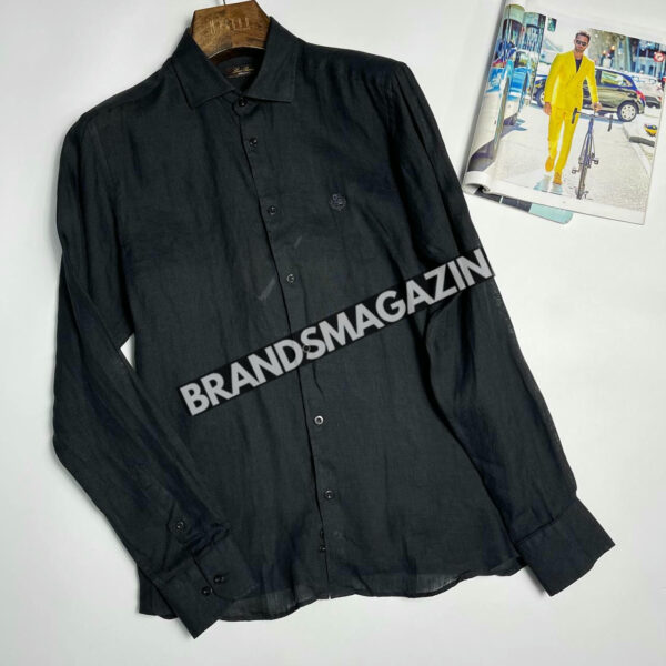 Льняная рубашка Loro Piana BM71840877