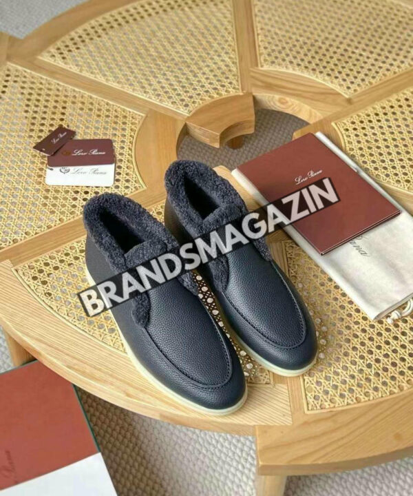 Высокие лоферы Loro Piana BM46503593577 Высокие лоферы Loro Piana BM46503593577