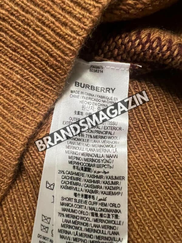 Свитер Burberry BM46562020777 4