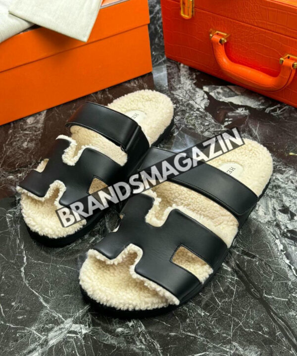 Шлепанцы Hermes BM47421721477 Шлепанцы Hermes BM47421721477