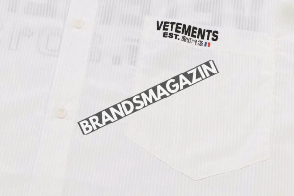 Рубашка Vetements BM7177077 6