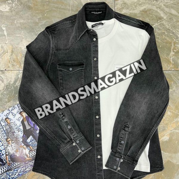 Джинсовая рубашка Dolce&Gabbana BM46907740777