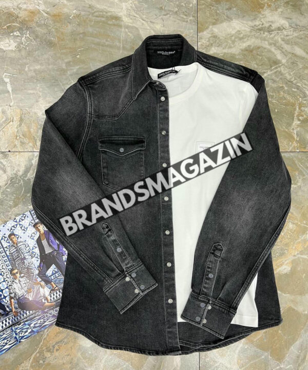 Джинсовая рубашка Dolce&Gabbana BM46907740777 Джинсовая рубашка Dolce&Gabbana BM46907740777
