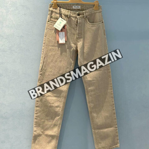 Джинсы MIU MIU BM45653350877