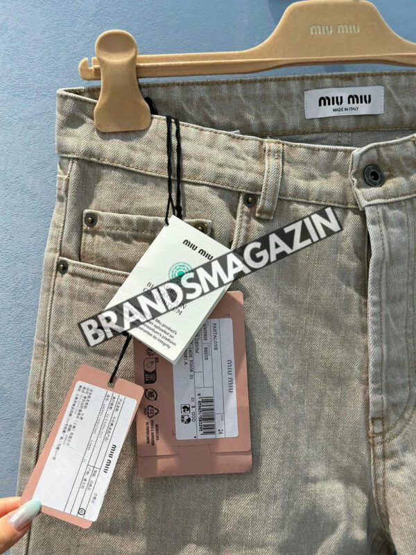 Джинсы MIU MIU BM45653350877 3