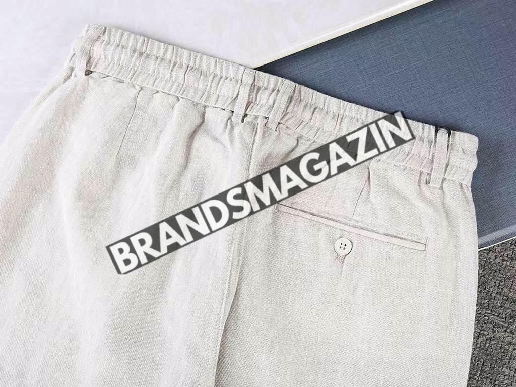 Льняные брюки Zegna BM71585177 5 Льняные брюки Zegna BM71585177 5