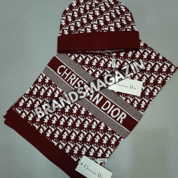 Комплект шапка и шарф Christian Dior BM46385195677