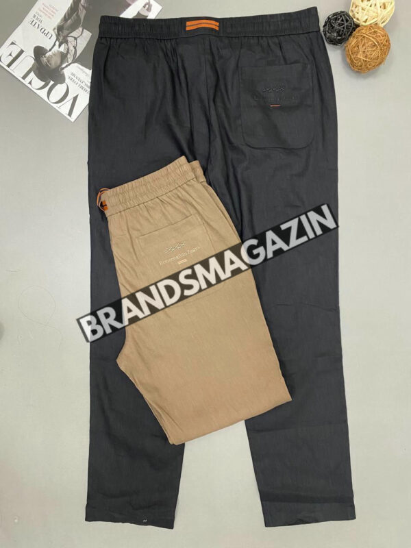 Льняные брюки Zegna BM71408877
