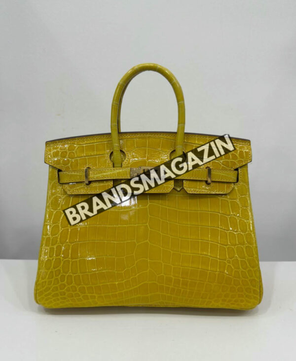 Сумка Hermes из кожи крокодила 25 см BM46622504477 2
