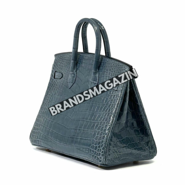 Сумка Hermes из кожи крокодила 25 см BM47058256677 2