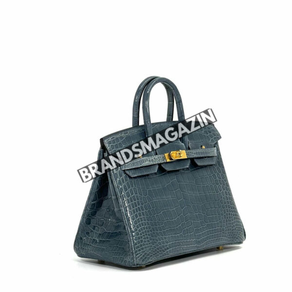 Сумка Hermes из кожи крокодила 25 см BM47058256677 3