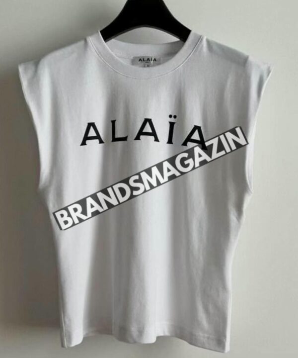 Футболка Alaia BM47589496977 Футболка Alaia BM47589496977