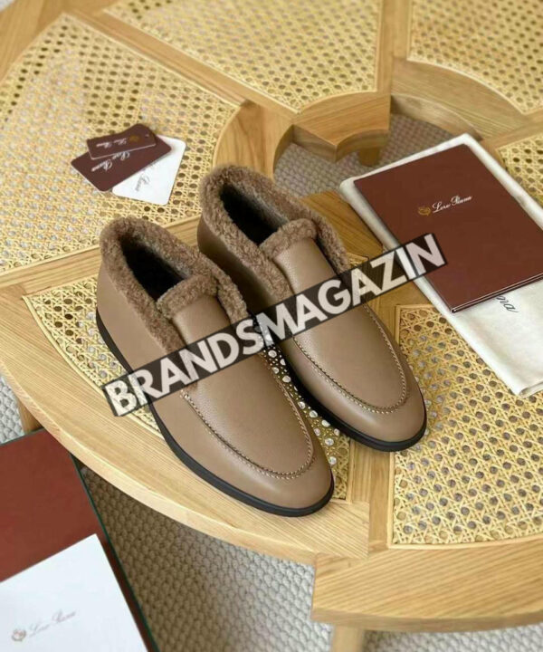 Высокие лоферы Loro Piana BM46503556577 Высокие лоферы Loro Piana BM46503556577