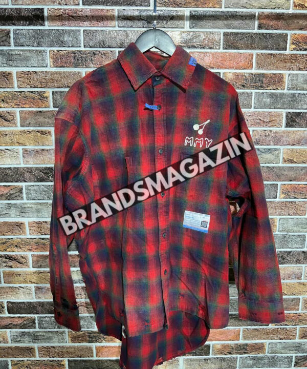 Рубашка Maison Mihara Yasuhiro BM7383077 Рубашка Maison Mihara Yasuhiro BM7383077