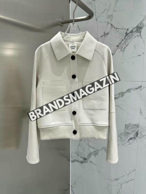 Кожаная куртка Hermes BM47591038377