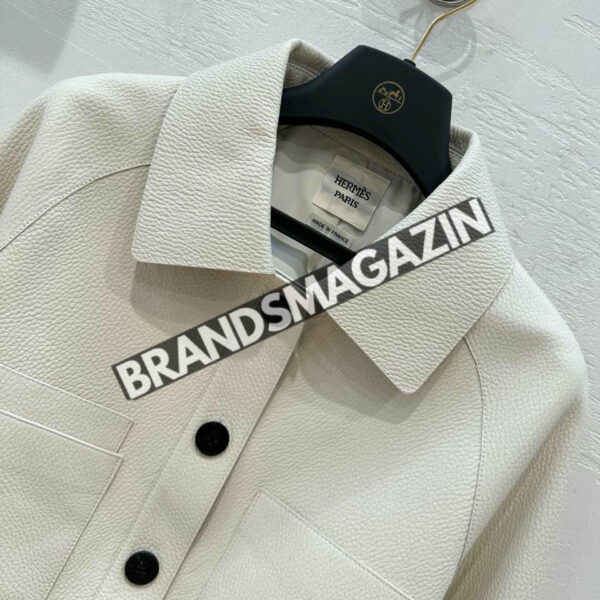 Кожаная куртка Hermes BM47591038377 3